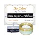 Tealight Set Black Pepper + Patchouli Soy Candles + Candle Holder Set